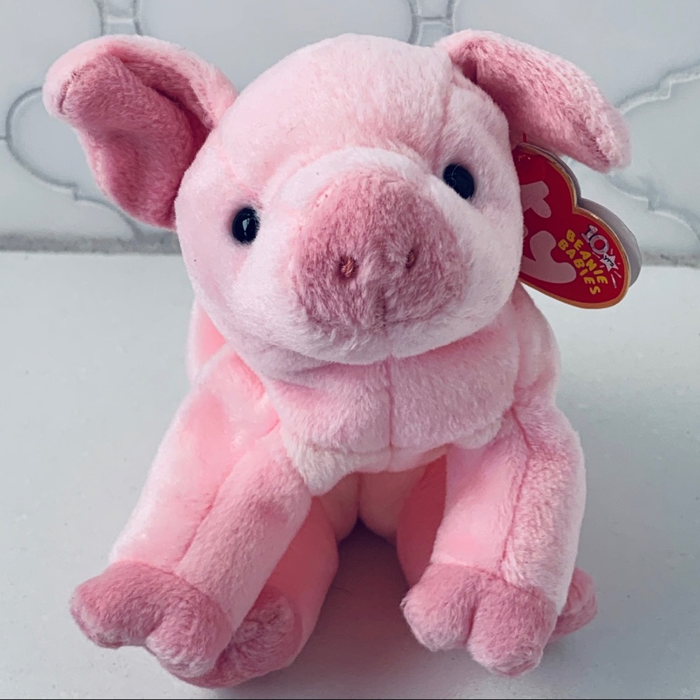 Ty Beanie Babies Hamlet the Pink Pig 2003 NWT